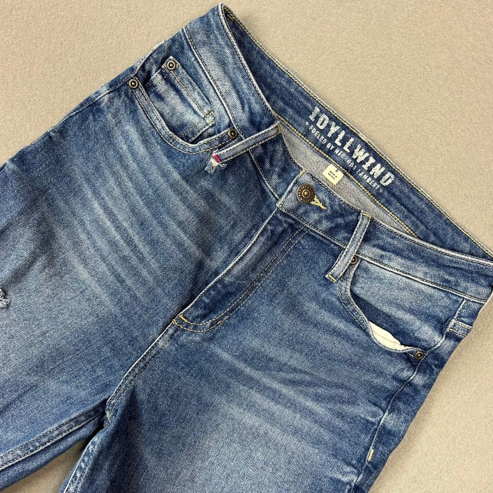 Idyllwind Flare Jeans by Miranda Lambert Distressed Night Legend Women 6 Blue